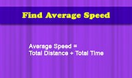 Find Average Speed - Overview ( Video ) | Physics