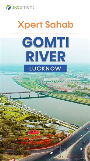 Did you know there’s a project that transformed a seasonal flood threat into Lucknow's most vibrant green space? Xpert Sahab explores the 12 km long Gomti Riverfront, where 30-meter deep diaphragm walls and smart flood-control systems have turned a once-feared river into a pride of the city. Follow @jkcementindia for more stories of construction marvels. {Xpert Sahab, Gomti Riverfront, Lucknow, Infrastructure, Urban Development, Super, Strong, Build Strong} #GomtiRiverfront #Lucknow #XpertSahab