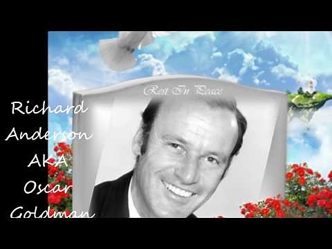 Richard Anderson Farewell Tribute 1926-2017.•**❤️(With Lindsay Wagner & Lee Majors) We Miss him!