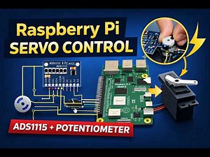 Raspberry Pi Servo Control with ADS1115 & Potentiometer | Smooth PWM Tutorial
