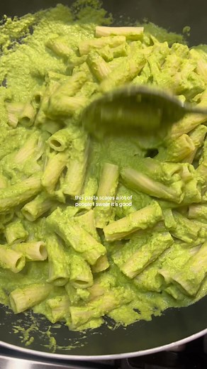 dont be scared of it #fyp #food #cooking #greenpasta #broccolipasta
