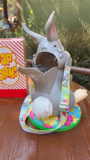 The new Thumper popcorn bucket has arrived at the Disneyland Resort and will be coming to WDW soon! 🐰🍿 #disneyland #popcornbucket #easter #waltdisneyworld | Disney Addicts