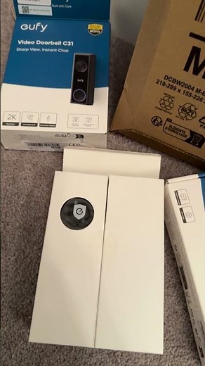 Eufy C31 Doorbell and chime
