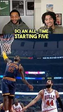 All-Time NBA Starting Five Draft (This Got Heated) #nba #nbadebate #nbashorts #lebron #michaeljordan