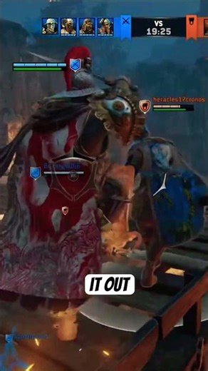 2 Centurions, 1 Ledge. Who will fall? #forhonor #gaming #troll