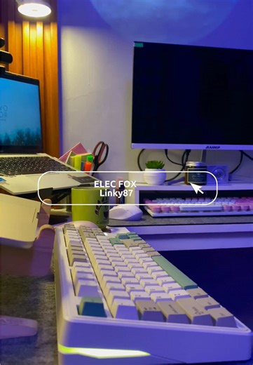 Unbox the Tri-Mode Mechanical Keyboard with Linky87