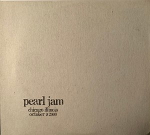 Pearl Jam - Chicago, Illinois - October 9, 2000