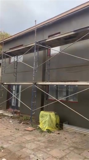 This project from Karatay Stucco is coming together with Sto Base Coat – a one-component, polymer-modified, cement-based material used as an adhesive and base coat in Sto insulated wall claddings. Thank you for choosing Sto Canada! | Sto Canada Ltd.