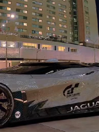 #3D JAGUAR VISION GRAN TURISMO SV 3D car