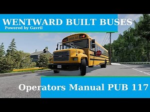 BeamNG.drive (Update 0.36) Freeroam: East Coast, USA - 1992 Gavril MD70 School Bus