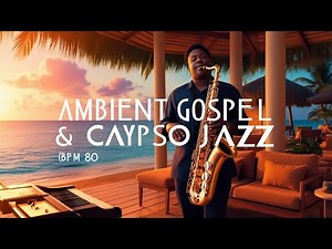 Coconut Trees & Choir Echoes: Soft Gospel Jazz Music for Relaxation
