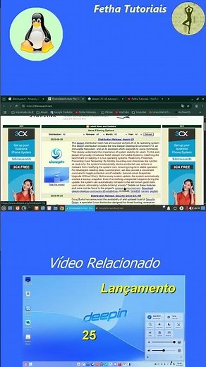 Deepin 25 Linux. Uma das distros mais bonitas. Lançamento