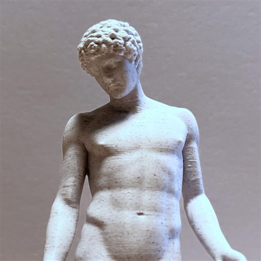 Capitoline Antinous – Classical 3D Printed Marble Replica Statue - Etsy