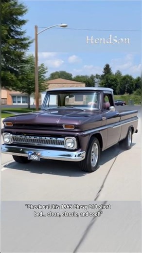 1965 Chevy C10 Short Bed – Pure Classic Truck