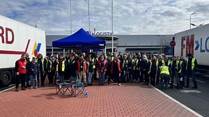 Grève chez FM logistic dans l’Oise: «On veut remplir le frigo»