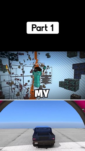 Scaring Friends with XRAY in Minecraft