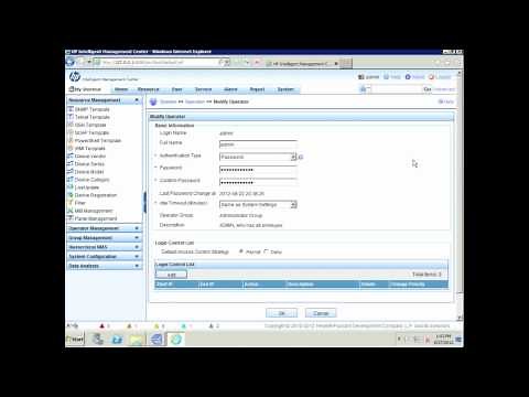HP IMC - Getting Started - Out of Box Setup