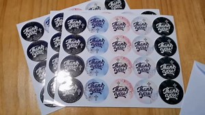 1step2dream 40 Christian Thank You Cards with Envelopes & Stickers - Prayer Hands Designs of Bible Verse | Folded Cards Religious Greeting Cards