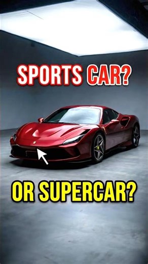 Ferrari is Sports Car or Supercar? 🤔