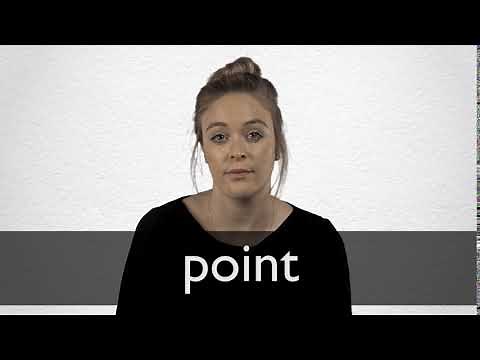 How to pronounce POINT in British English