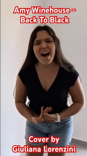 Amy Winehouse - Back To Black (A Cappella Cover by Giuliana Lorenzini)