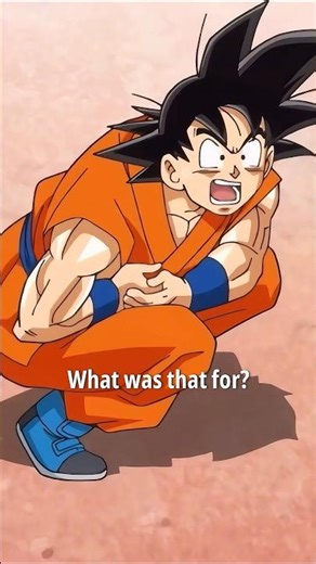 Whis Explains Goku’s Weakness😂