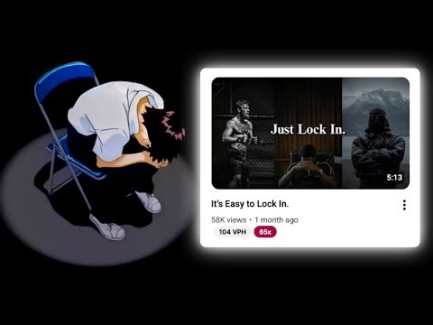 Why "locking in" is the worst advice i've ever heard.