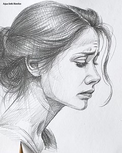 28K views · 301 reactions | Easy Portrait Drawing  | Arjun sethi sketches | Facebook