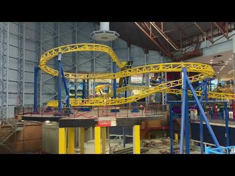 Galaxyland [West Edmonton Mall] New Coaster Construction] April 2026