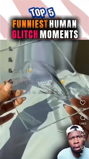 Ranking Human Glitches Moments 🤔 #tiktok #funny #glitchmoments