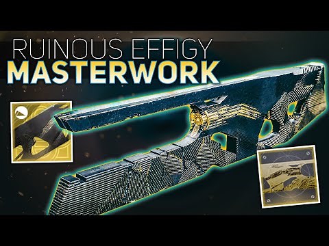 Ruinous Effigy Masterwork Review (New Trace Rifle is Nasty) | Destiny 2 Season of Arrivals
