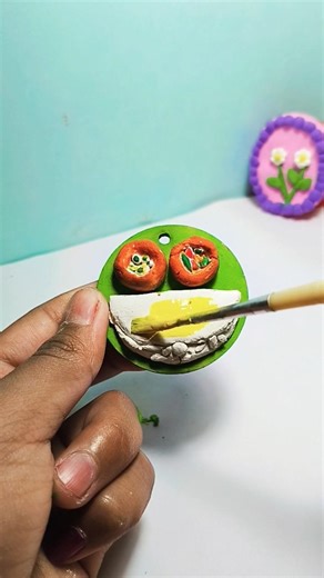 DIY fridge magnet 😋🌷