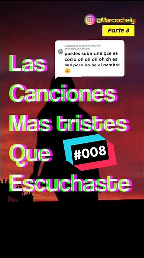 Música triste y recomendaciones de canciones en inglés