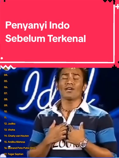 Para Penyanyi Indonesia Sebelum Terkenal