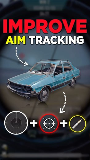 Improve aim tracking pubg mobile #pubgmobile #pubgshorts