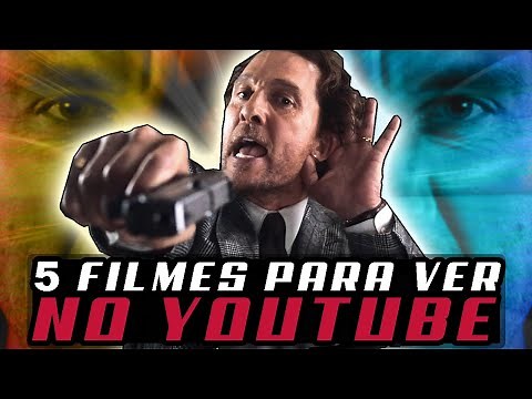 5 FILMES MUITO BONS no YOUTUBE DE GRAÇA | filmes completos dublados