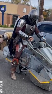 Epic Mandalorian full cosplay! | Lady Panda