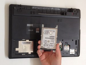 Asus X55C HDD (Hard Disk Drive) Replacement