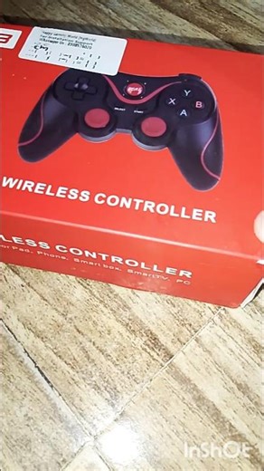 x3 wireless controller unboxing for gmes