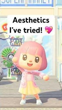 Island THEMES I’ve tried in Animal Crossing! 🧚🌸☘️ #acnh