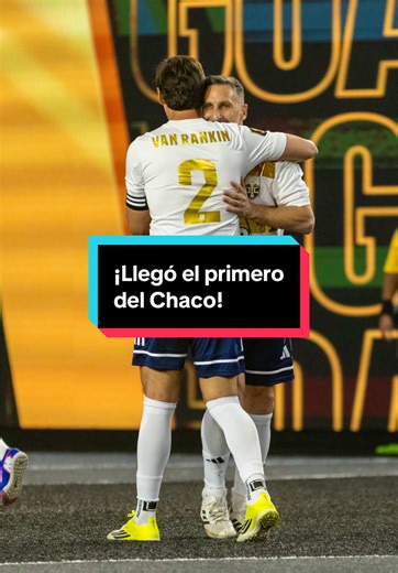 Chaco Giménez estrena gol con la de Peluche Caligari