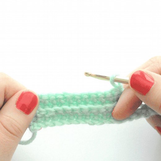 How To Crochet the Back Loop Single Crochet Stitch