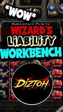 The Wizard’s Liability Workbench | PoE 2 #pathofexile2 #diztoh #shorts