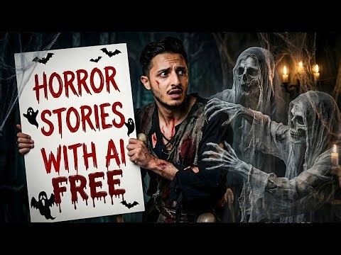 How I Create FREE AI Horror Videos | Horror AI Tutorial | AI Horror Story
