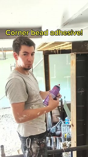 1.2K views | Corner bead spray! Does it work？？ #construction #Homeowner #paint #diy #tip #sheetrock #carpentry | Timmy T. Blizzard | Facebook