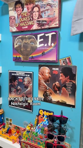 Here’s a little nostalgia for you from a little section in my 80s room. I truly enjoy my room. I hope you enjoy these videos too. #1980s #toycollector #vintage #childhoodmemories #goodtimes #genx #80s #tour #nostalgic #thankful | Back To The 1980z