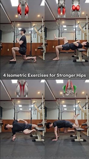 4 Isometric Exercises for Stronger Hips