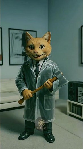 10 Legendary Movie Scenes... Reimagined with Cats 🐾 | CineMeow Magic #shorts