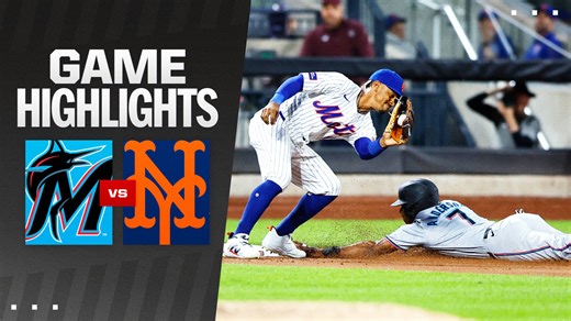 Marlins vs. Mets Highlights