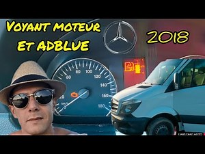 MERCEDES SPRINTER 2018, BRIDÉ À 20KM/H,#RÉSOLU, #adblue